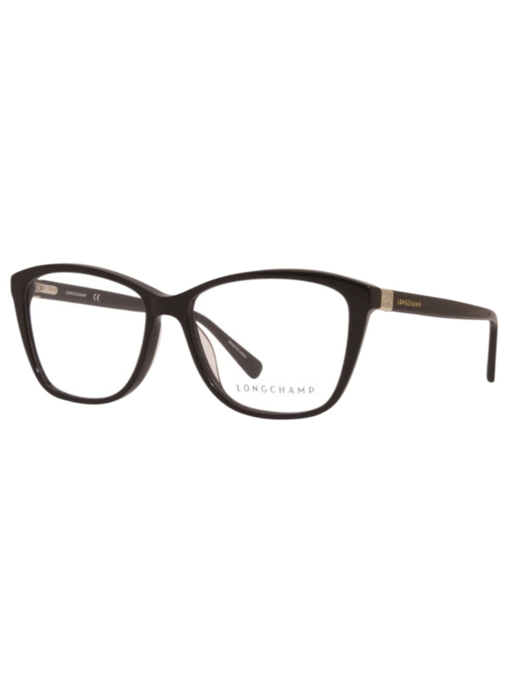 Longchamp LO2659 (001) Black Women's Rectangular Eyeglasses 53-14-140/Demo Lens